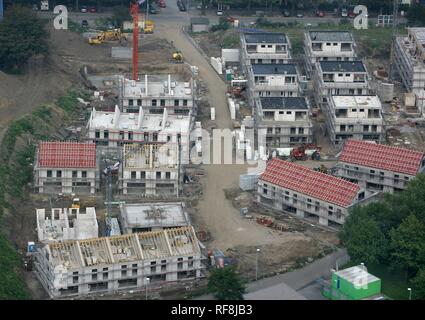 Baustelle von einem Gehäuse in Essen, Nordrhein-Westfalen Stockfoto