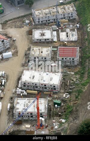 Baustelle von einem Gehäuse in Essen, Nordrhein-Westfalen Stockfoto