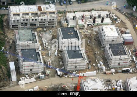 Baustelle von einem Gehäuse in Essen, Nordrhein-Westfalen Stockfoto