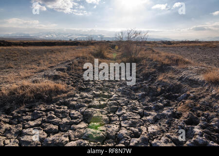 Feuchtgebiete um Urmia-see, West Aserbaidschan Provinz Urmia, Iran Stockfoto