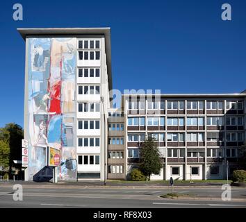 Verlag und Redaktion Gebäude Westdeutsche Allgemeine Zeitung, WAZ, Funke Media Group, Essen, Ruhrgebiet Stockfoto