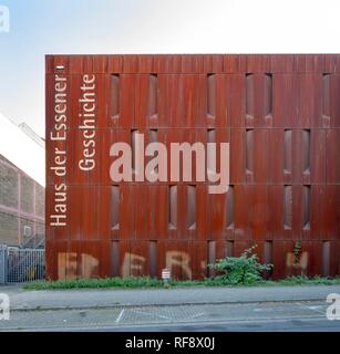 Haus der Kunst, Zeitschrift der Stadt Archive, Essen, Ruhrgebiet, Nordrhein-Westfalen, Deutschland Stockfoto