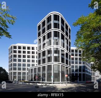 Zentrale Logistik Unternehmen DB Schenker, Essen, Ruhrgebiet, Nordrhein-Westfalen, Deutschland Stockfoto