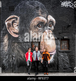 London, England, 13, September 2017, UK Band in Camden. Stockfoto