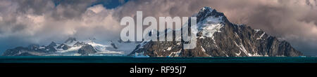 Die Berge von Elephant Island, South Shetland Islands, Antarktis Stockfoto