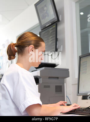 Private Hospital "Clinique Saint Exupery de Toulouse", Klinik in der Behandlung von Nierenerkrankungen spezialisiert, Nierenerkrankungen. Medikation management in Stockfoto