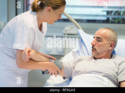 Private Hospital "Clinique Saint Exupery de Toulouse", Klinik in der Behandlung von Nierenerkrankungen spezialisiert, Nierenerkrankungen. Dialyse, hemodialy Stockfoto