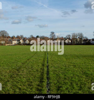 Aus der Studie der Welsh Rugby Plätze. Stockfoto