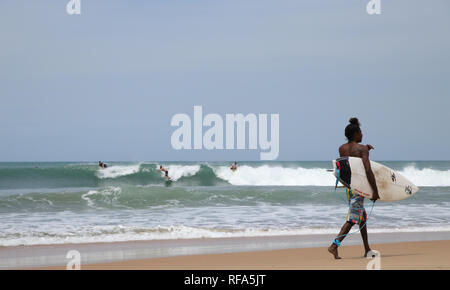 Surfen Sri Lanka Stockfoto
