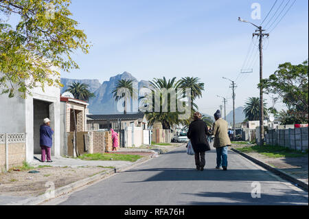 Langa ist ein Township in Kapstadt, Western Cape, Südafrika, in den 20er Jahren reich an Geschichte und für den Kampf gegen die Apartheid Stockfoto