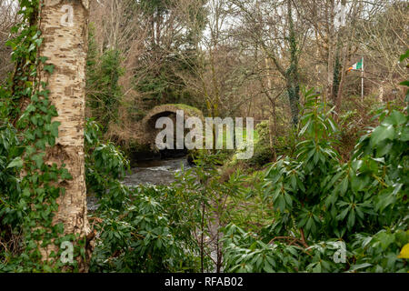 Cromwells Brücke in Kenmare, County Kerry, Irland. Stockfoto