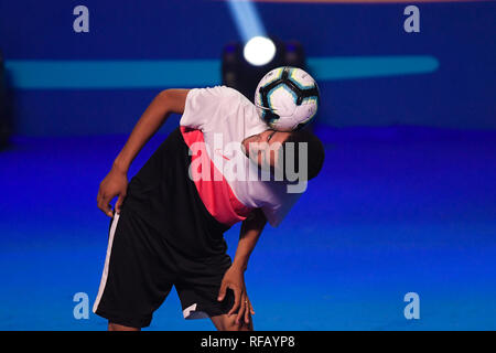 Rio de Janeiro, Brasilien. 24. Januar, 2019. RJ - Rio de Janeiro - 24/01/2019 - Copa America 2019, Gruppe Zeichnen Foto: Thiago Ribeiro/AGIF AGIF/Alamy Credit: Live-Nachrichten Stockfoto