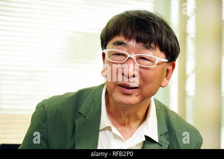 Der japanische Architekt Toyo Ito ist in Japan befragt. Credit: Tsutomu Yamada/LBA/Alamy leben Nachrichten Stockfoto