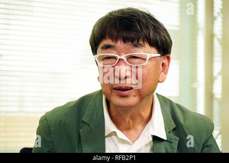 Der japanische Architekt Toyo Ito ist in Japan befragt. Credit: Tsutomu Yamada/LBA/Alamy leben Nachrichten Stockfoto