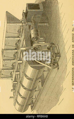 . Catalogo descriptivo y illustrado de la Maquinaria, con privilegio para Haciendas... . Bitte beachten Sie, dass diese Bilder sind von der gescannten Seite Bilder, die digital für die Lesbarkeit verbessert haben mögen - Färbung und Aussehen dieser Abbildungen können nicht perfekt dem Original ähneln. extrahiert. Squier, George L. [aus dem alten Katalog]. Buffalo, N. Y Stockfoto