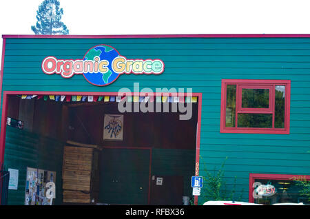 Szenen aus Garberville Kalifornien in den Redwood Wälder der nördlichen Kalifornien Humboldt County Stockfoto