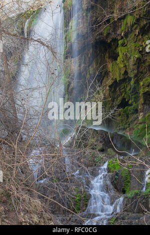 Die schöne Gorman Fällt sind die primären Höhepunkt einer Reise nach Colorado Bend State Park in der Nähe der Stadt von Bend in Central Texas, USA. Stockfoto