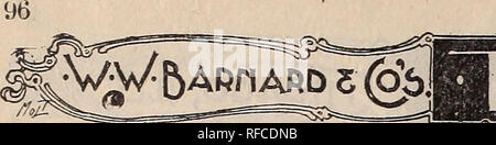 . Neuheiten und Spezialitäten für 1897. Baumschulen Illinois Chicago Kataloge; Samen Sorten Kataloge; Blumen Samen Kataloge; Lampen; Blühende Sträucher Pflanzen Kataloge Kataloge. . Bitte beachten Sie, dass diese Bilder sind von der gescannten Seite Bilder, die digital für die Lesbarkeit verbessert haben mögen - Färbung und Aussehen dieser Abbildungen können nicht perfekt dem Original ähneln. extrahiert. W. W. Barnard &Amp; Co; Henry G. Gilbert Baumschule und Saatgut Handel Katalog Kollektion. Chicago, Illinois: W. W. Barnard &Amp; Co. Stockfoto