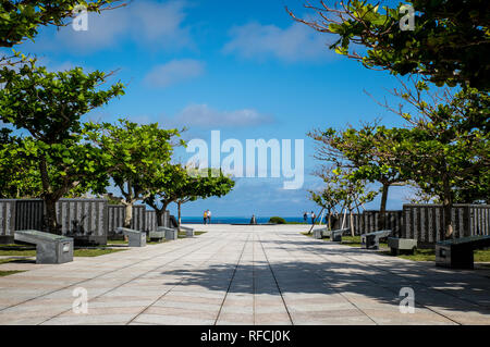 Peace Memorial Park, Okinawa, Japan Stockfoto