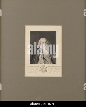 Charles Maurice de Talleyrand (1754-1838), Prinz de Bénévent. Museum: private Sammlung. Autor: Prud'hon, Pierre Paul. Stockfoto