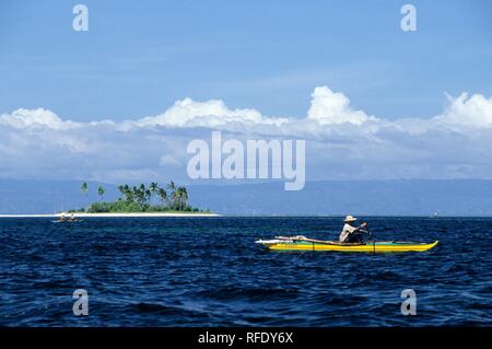 Kleine Insel vor der Küste, Bohol, Philippinen Stockfoto