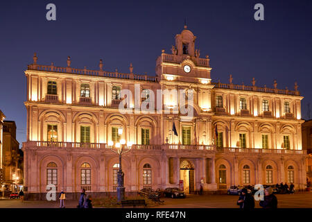 Università degli Studi di Catania. Universität. Sizilien Italien Stockfoto