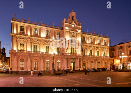 Università degli Studi di Catania. Universität. Sizilien Italien Stockfoto