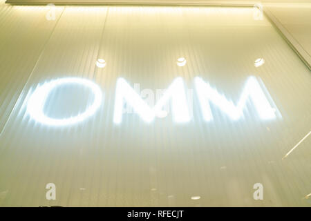 SEOUL, Südkorea - ca. Mai 2017: OMM store in Seoul. Stockfoto