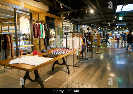 SEOUL, Südkorea - ca. Mai 2017: In einem Store in Seoul. Stockfoto