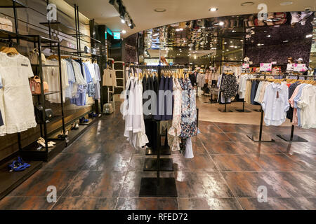 SEOUL, Südkorea - ca. Mai 2017: In einem Store in Seoul. Stockfoto