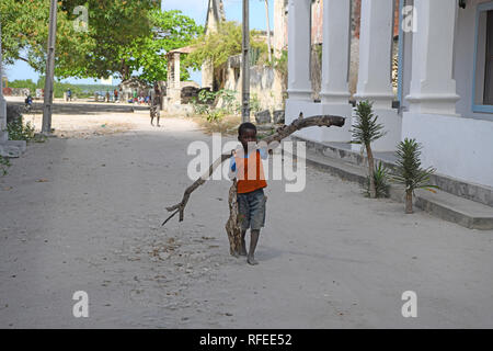 Kinder von Ibo Island, Mosambik Stockfoto