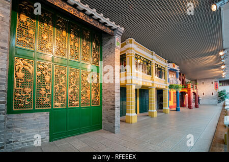 Macau, DEZ 24: Innenansicht des berühmten Macau Museum am 24.Dezember, 2018 am Macau Stockfoto