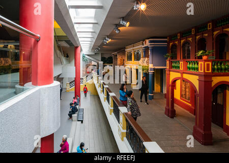 Macau, DEZ 24: Innenansicht des berühmten Macau Museum am 24.Dezember, 2018 am Macau Stockfoto