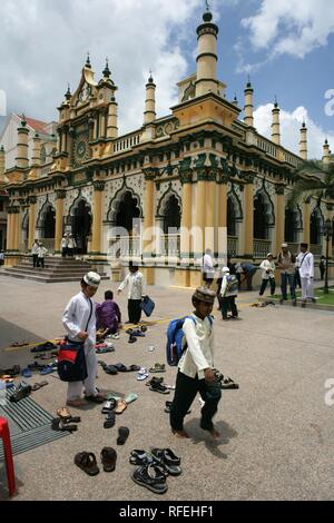 SGP Singapur: Abdul Gafoor Moschee in Little India Koran lehren für Jungen. | Stockfoto