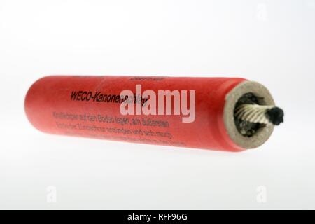 Feuerwerk - Kanone beat Cannon Cracker | Stockfoto