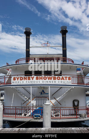 Australien, New South Wales, Sydney, Barangaroo, Showboat Stockfoto