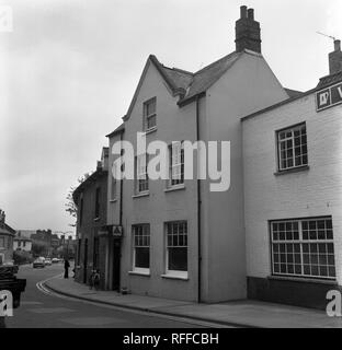 Fleur de Lys pub Bridgwater 1973 Anzahl 0221 ein Stockfoto