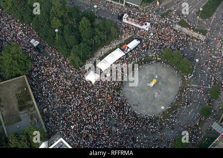 Loveparade 2007 in Essen, Nordrhein-Westfalen, Deutschland Stockfoto