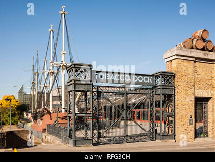 Tabak Dock Wapping, London Stockfoto