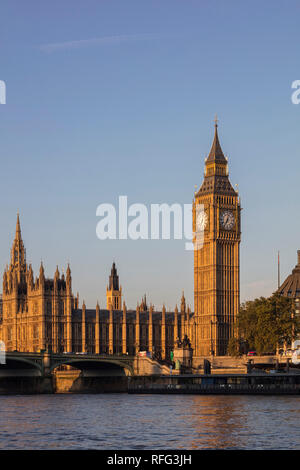 Big Ben und der Palast von Westminster Stockfoto