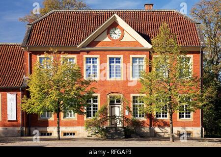 Museum für Westfälische Literatur, Manor House, Kulturgut Haus Nottbeck, Oelde, Münsterland, Nordrhein-Westfalen Stockfoto