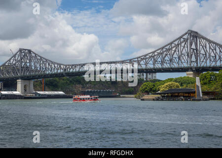 Australien, Queensland, Brisbane, Story-Brücke Stockfoto