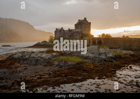 Eilean Donan Castle, Schottland Stockfoto