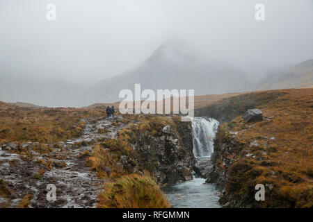 Fairy Pools auf die Isle of Skye Stockfoto