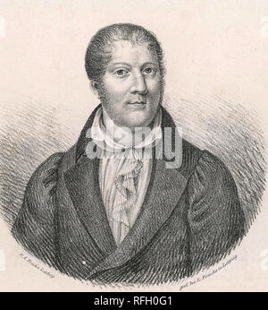 LOUIS SPOHR (1784-1859), deutscher Komponist Stockfoto