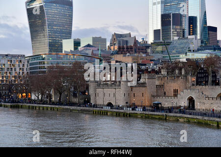 Tower Bridge, London, UK Stockfoto