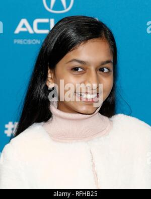 Park City, UT, USA. 25 Jan, 2019. Jia Patel bei der Ankunft für den späten Abend Premiere auf dem Sundance Film Festival 2019, George S. und Dolores Eccles Center für Darstellende Künste, Park City, UT 25. Januar 2019. Credit: JA/Everett Collection/Alamy leben Nachrichten Stockfoto