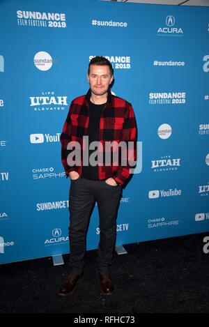 Park City, Utah, USA. 25. Januar 2019. Richard Armitage besucht die Lodge Premiere beim Sundance Film Festival am 25. Januar 2019 in Park City, Kalifornien. Foto: imageSPACE/MediaPunch Credit: MediaPunch Inc/Alamy leben Nachrichten Stockfoto