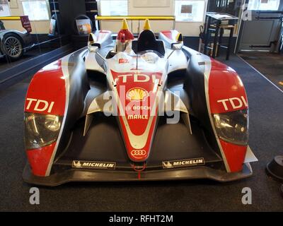 Audi TDI, 12 Zylinder Diesel, Meister 24 Stunden Le Mans 2008 pic 3. Stockfoto