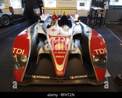 Audi TDI, 12 Zylinder Diesel, Meister 24 Stunden Le Mans 2008 pic 4. Stockfoto